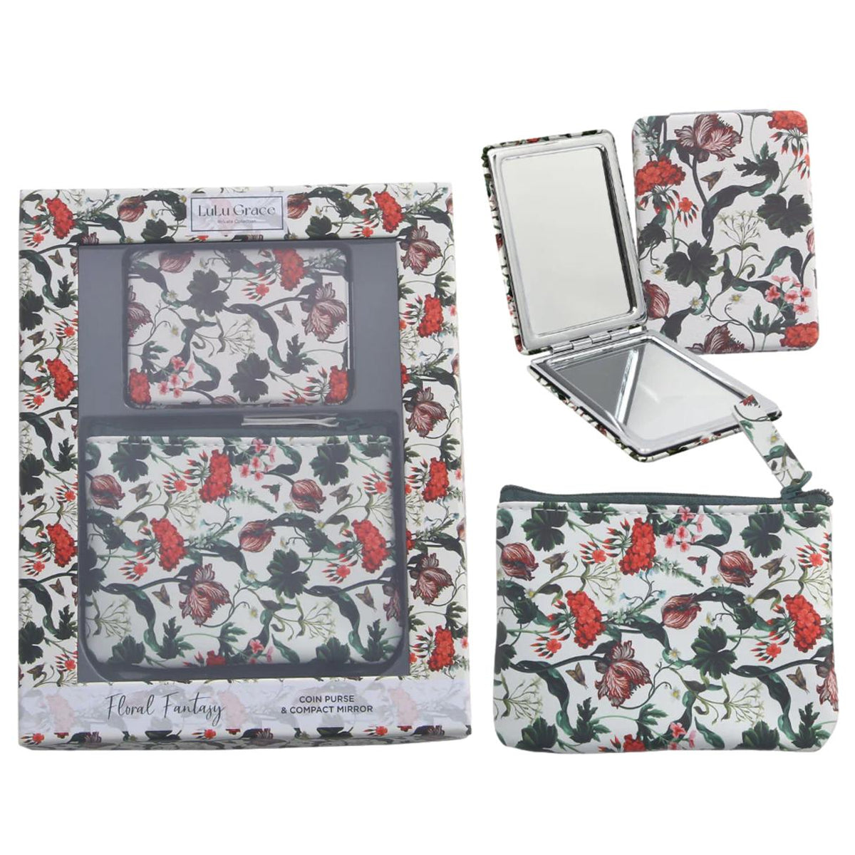 Lulu Grace Purse & Mirror Gift Set