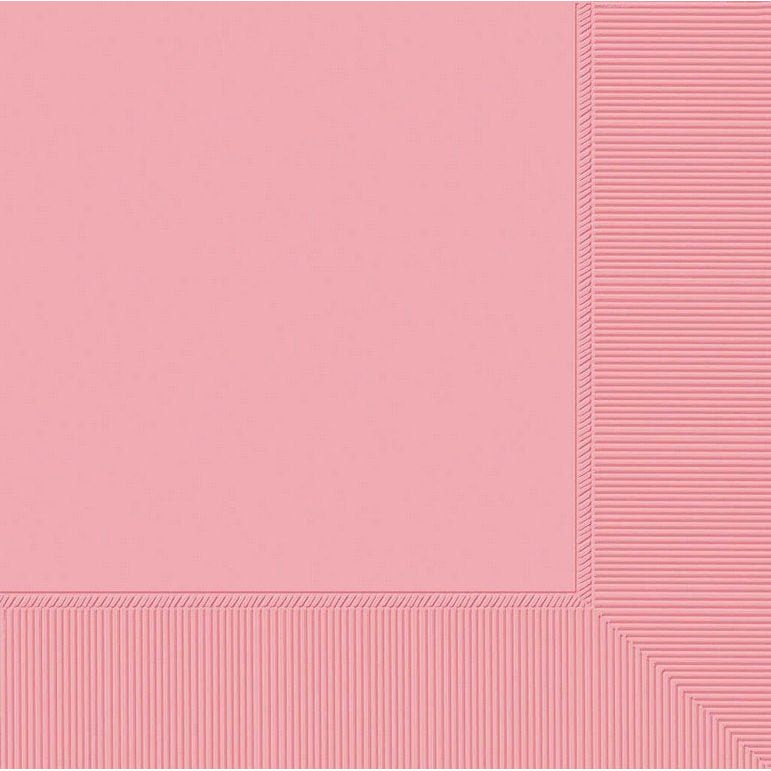 Lunch Napkins 20 Pack 2 PLY Pink - Senior Style