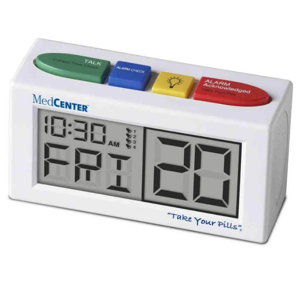 MedCenter Talking Alarm Clock - Senior Style