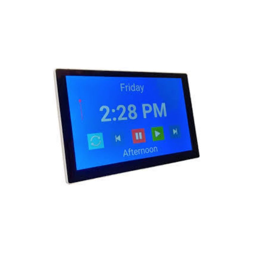 MemRabel 3 - X Dementia Orientation Clock - Touch Screen - Senior Style