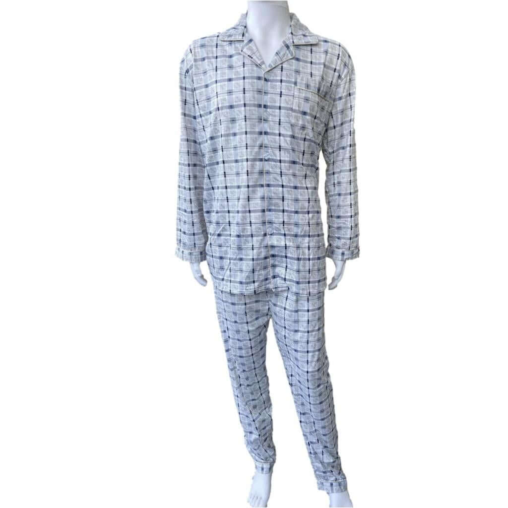 Men's Long Sleeved Pyjamas - Senior Style
