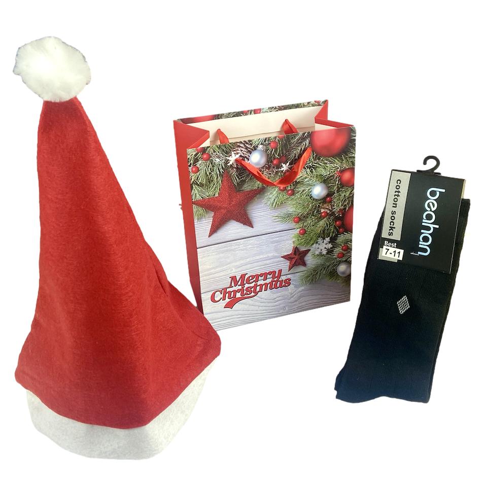 Men's Santa Surprise - Senior Style