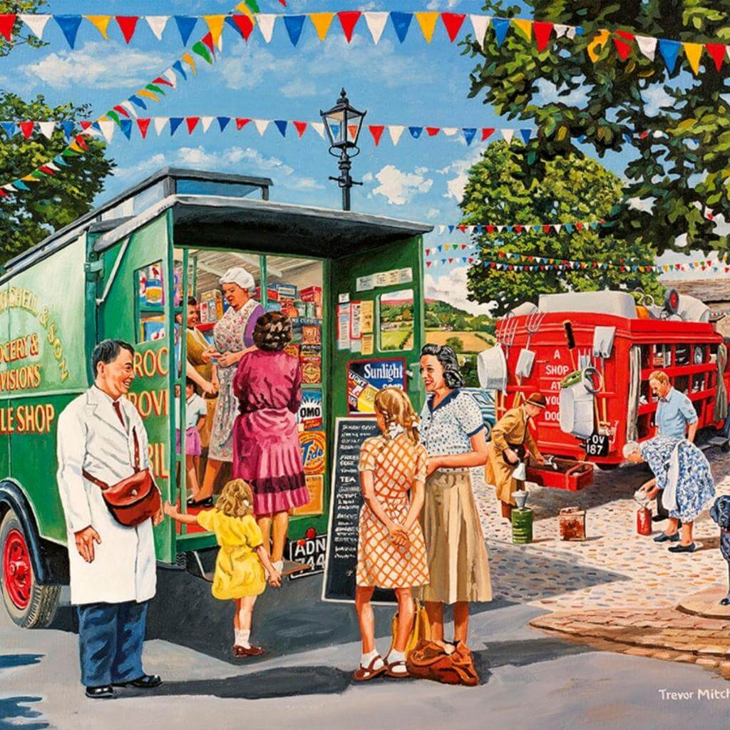 Mobile Shop - 40 XL Piece Jigsaw Puzzle - Senior Style