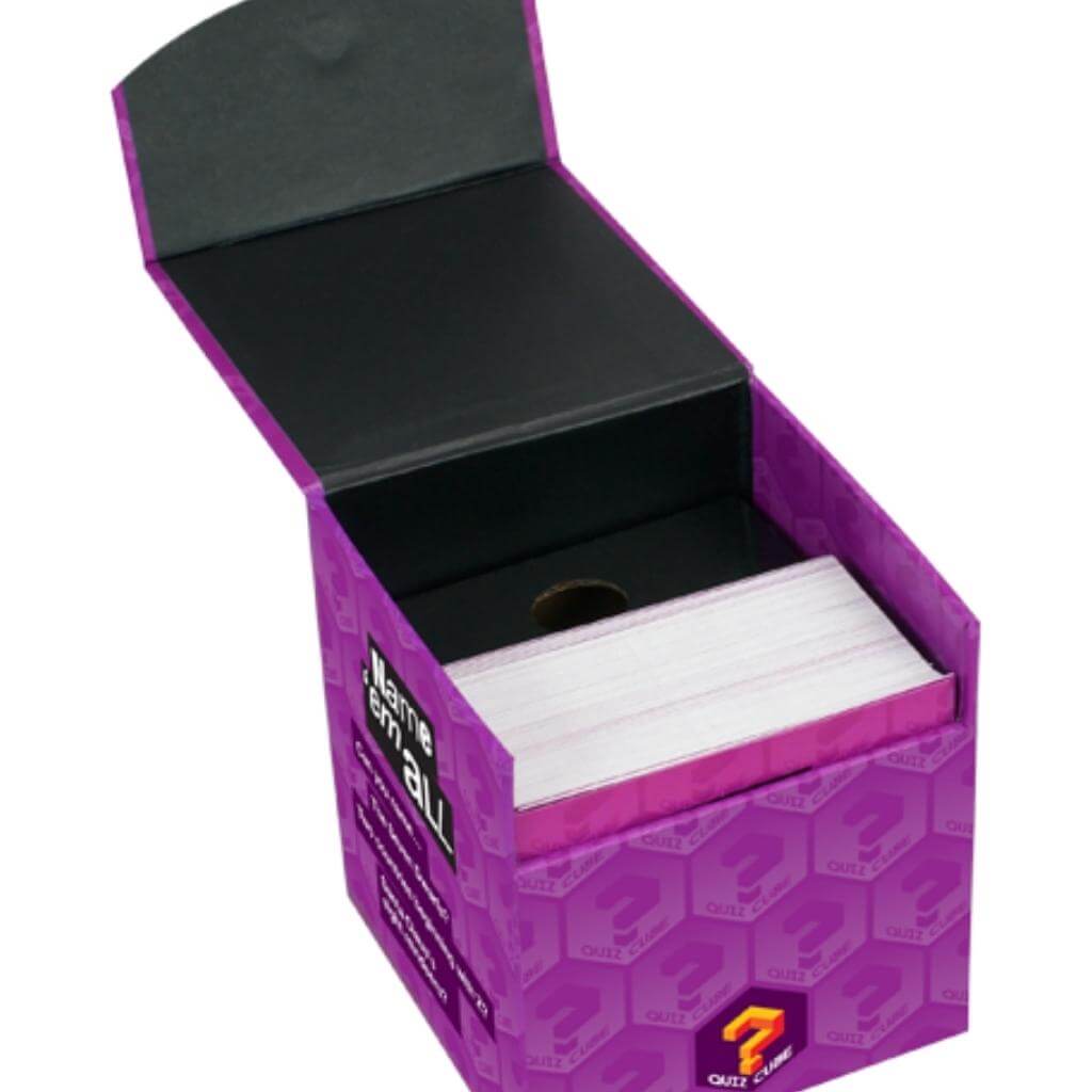 Name Em All Quiz Cube - Senior Style