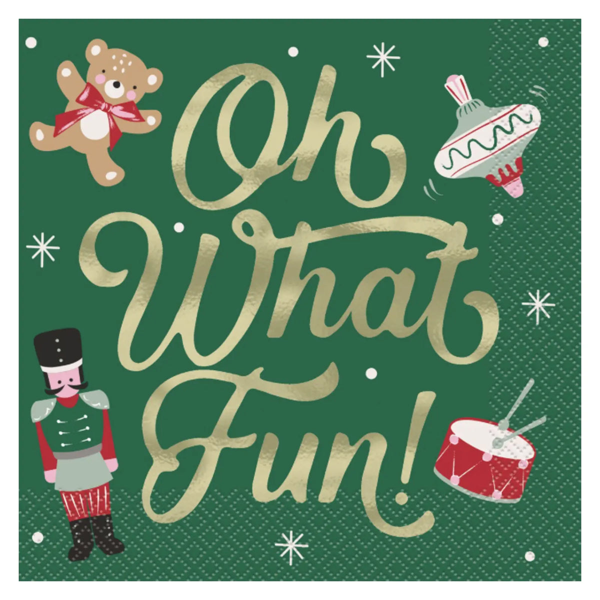 Oh what fun! Lunch Napkins
