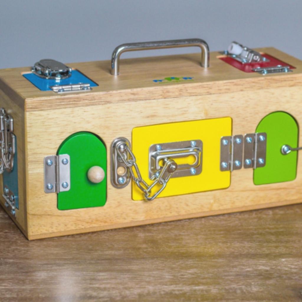 Senior Activity Box Original Lock Activity Box - Senior Style