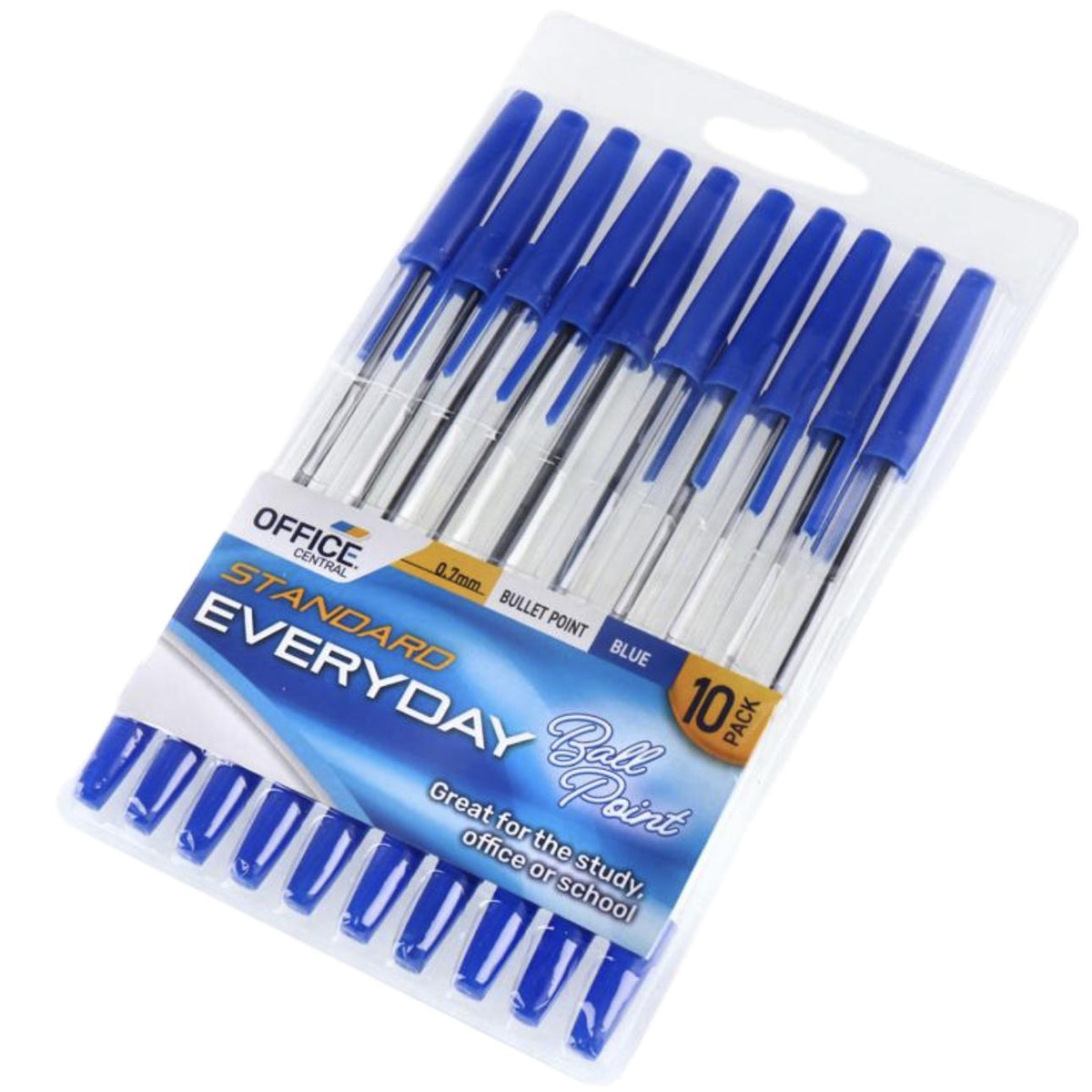 Pack of 10 Ballpoint Pens - Senior Style