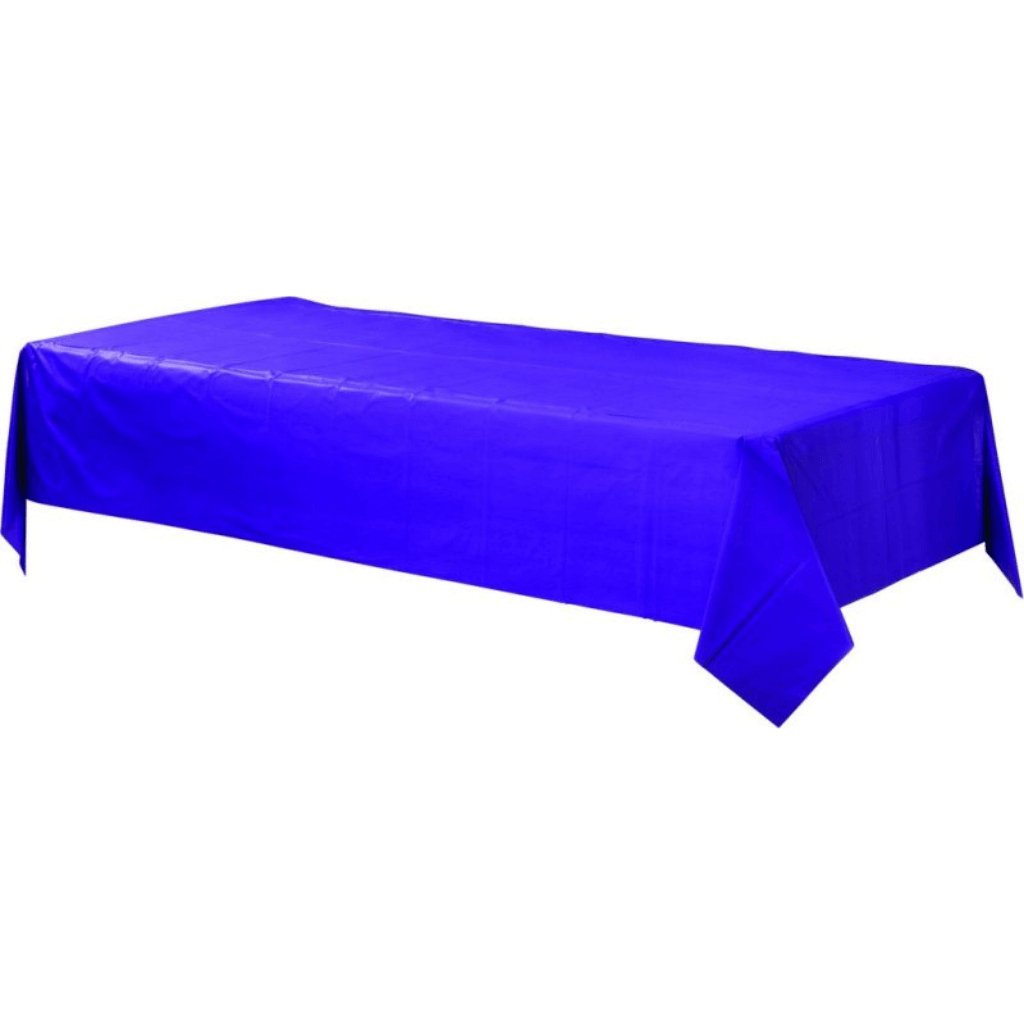 Plastic Rectangular Tablecover New Purple - Senior Style
