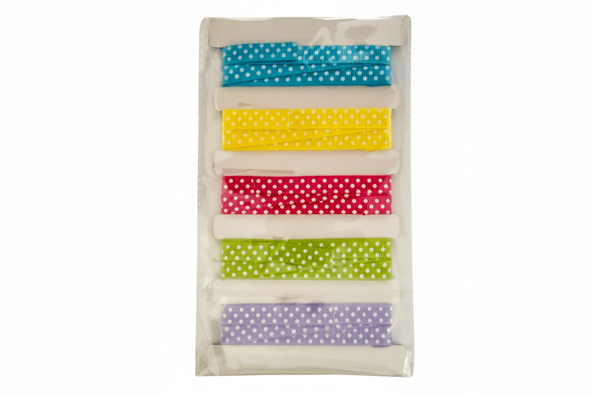 Polka Dot Ribbons - Enhanced Colors