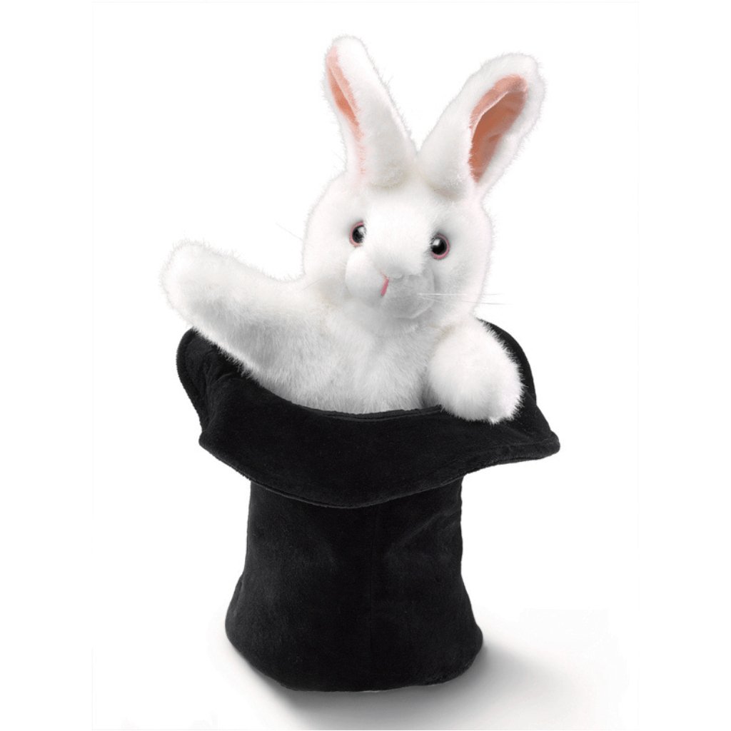 Rabbit in the Hat Hand Puppet - Senior Style