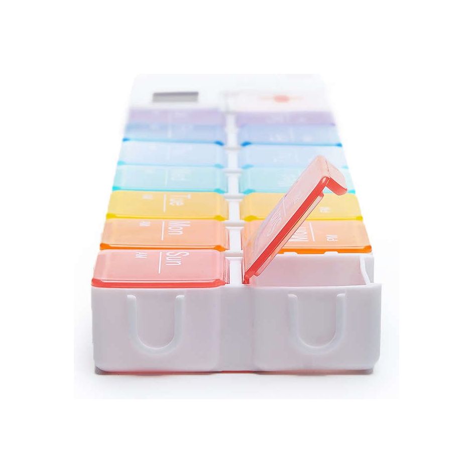 Rainbow Connection Pill Box Timer - Senior Style