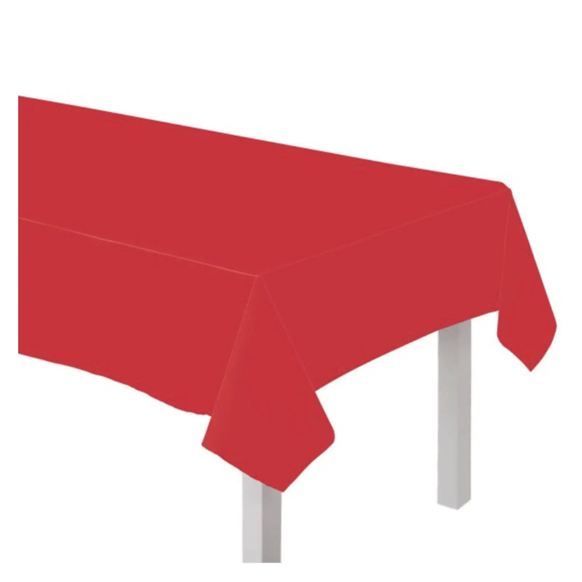Paper Rectangular Tablecover Apple Red