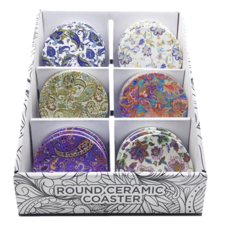 Round Ceramic Coaster