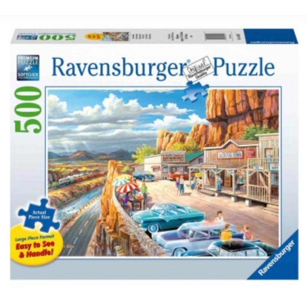 Scenic Overlook - 500 Large Piece Jigsaw Puzzle - Senior Style