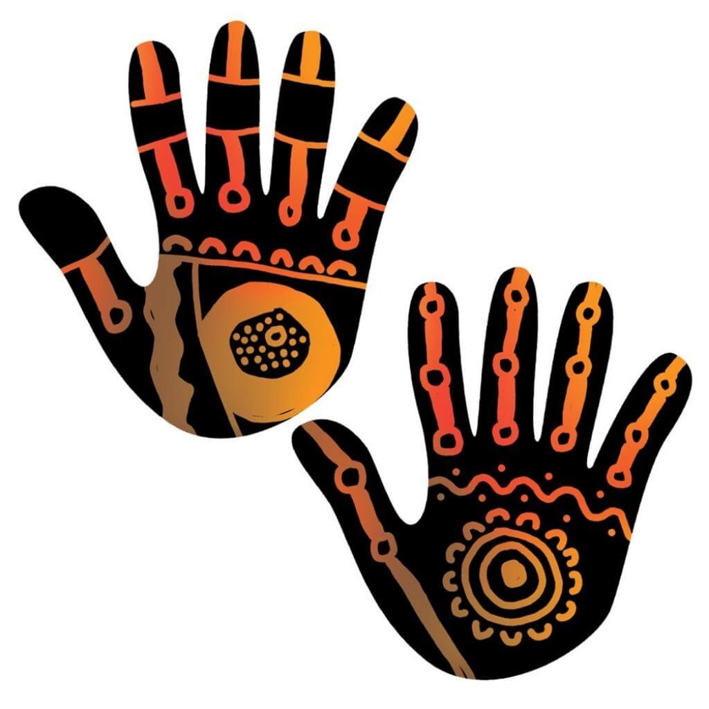 Scratch Board Hand Shapes - Pack of 20 - Senior Style