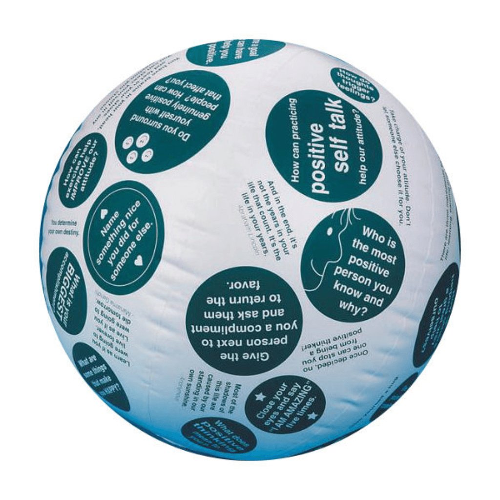 Talk n Toss Ball - Positive Attitude - Senior Style