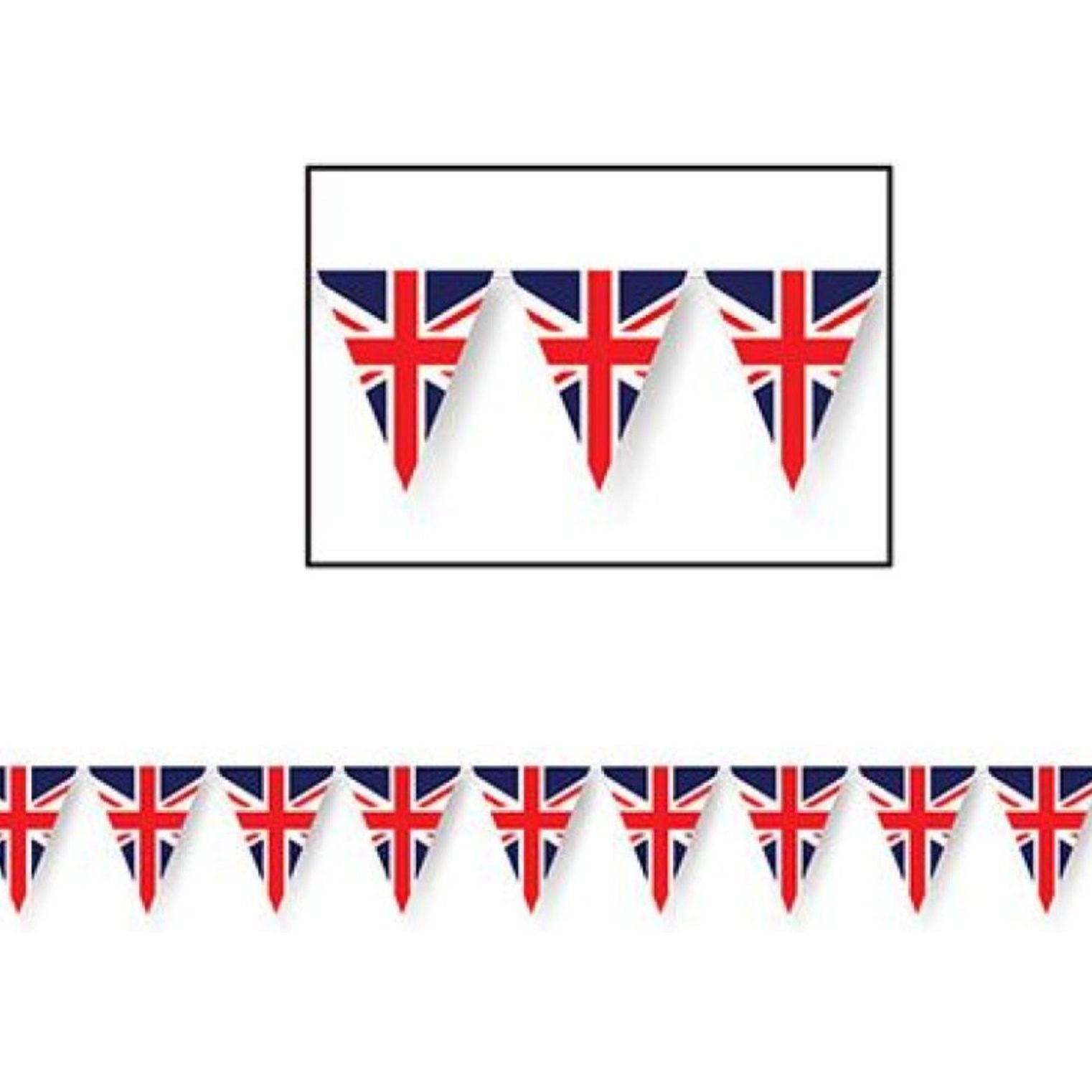 Union Jack Pennant Banner - Senior Style