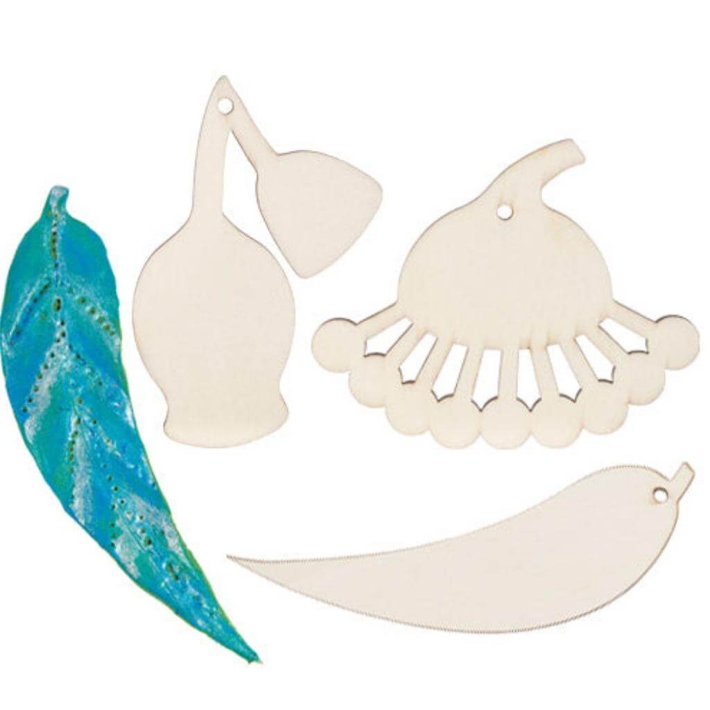 Wooden Australian Gum Hangers Pack of 18 - Senior Style