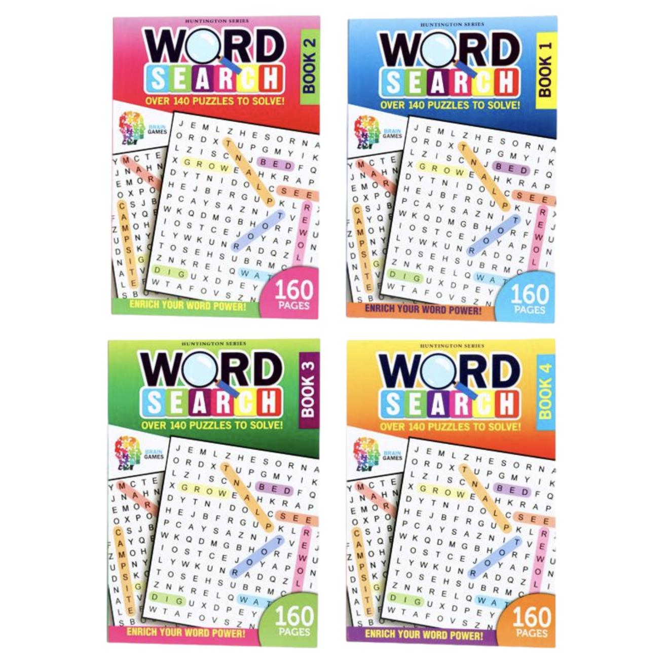 Word Search Book (A5) - Senior Style