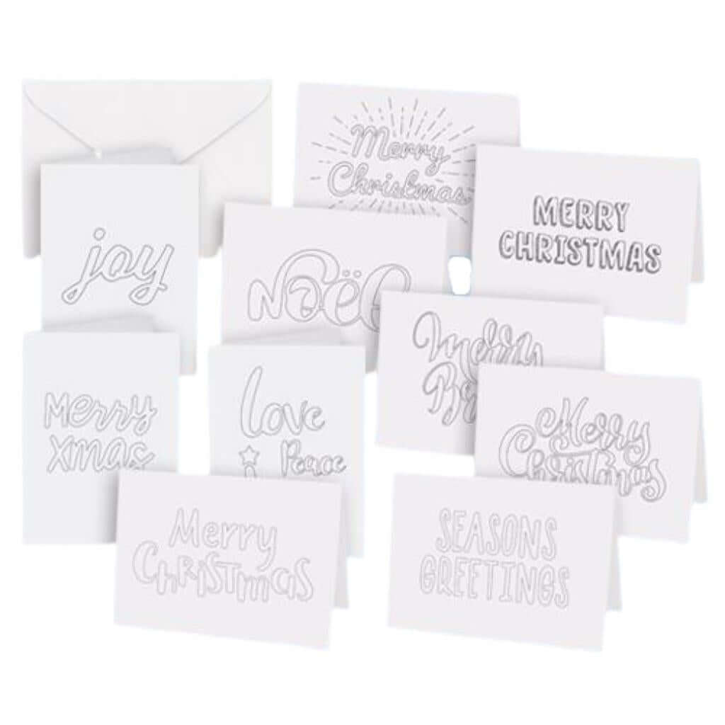 10 sets Christmas Cards
