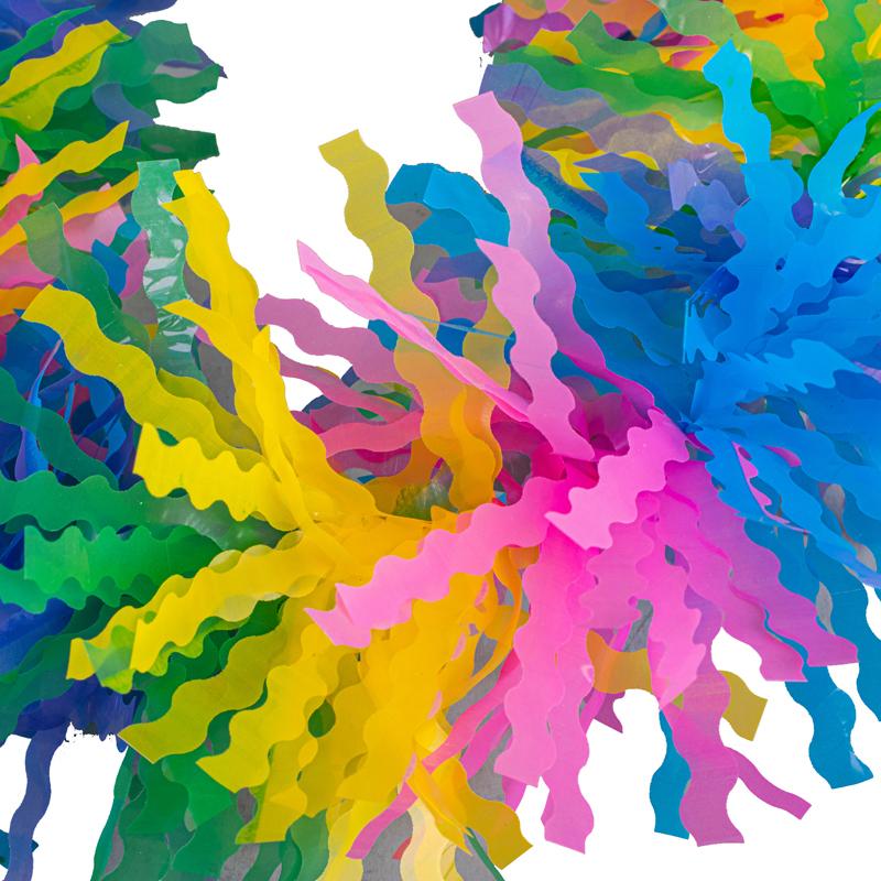 Garland Tinsel 1pc 2.74m Multi-Coloured