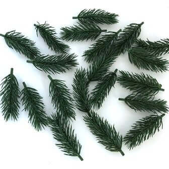20 Pieces Pine Leaf 9cm