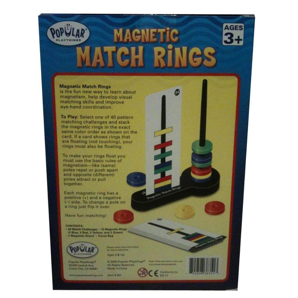 Magnetic Match Rings Senior Style