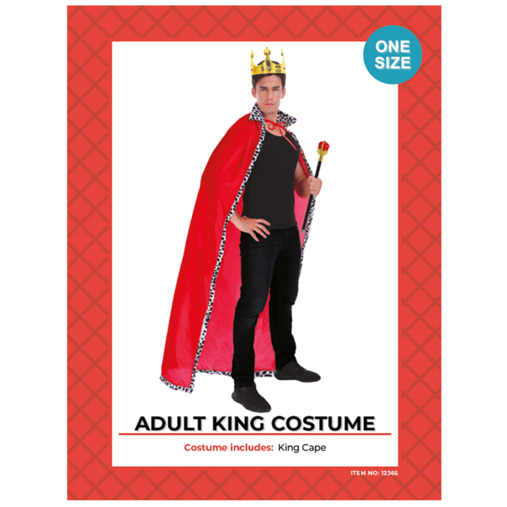 Adult King Cape (Red)