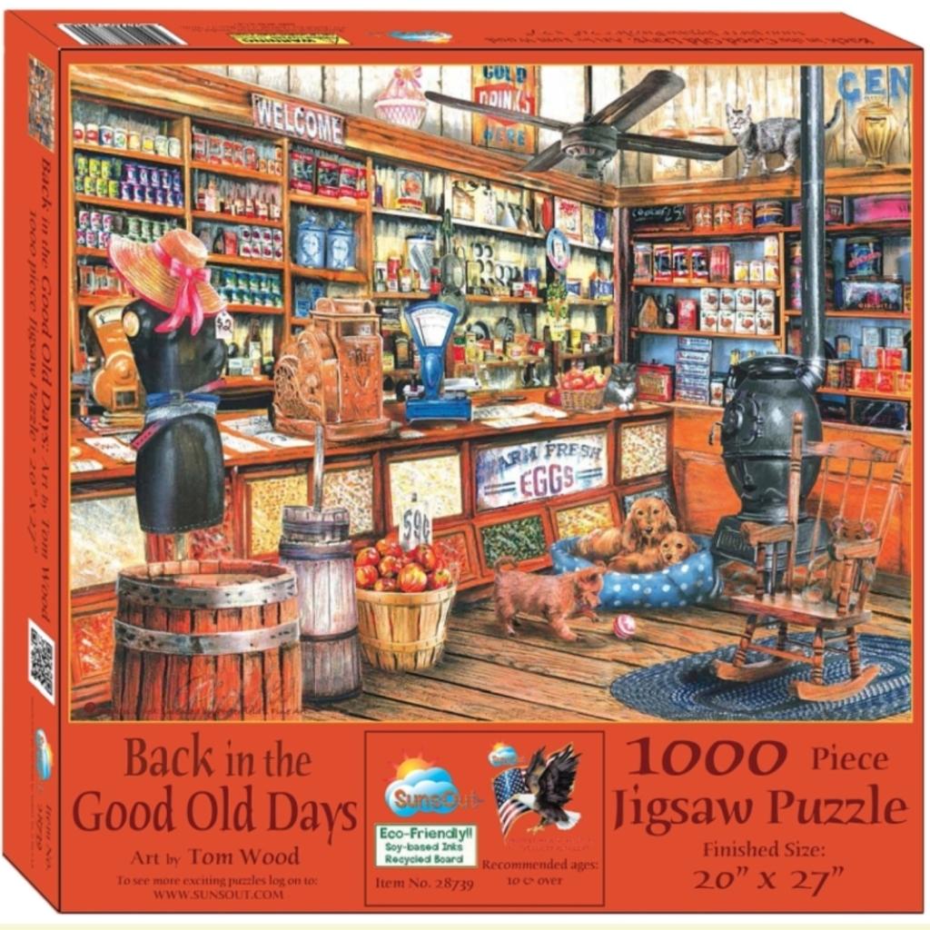 Back in the Good Old Days - 1000 Piece Jigsaw Puzzle