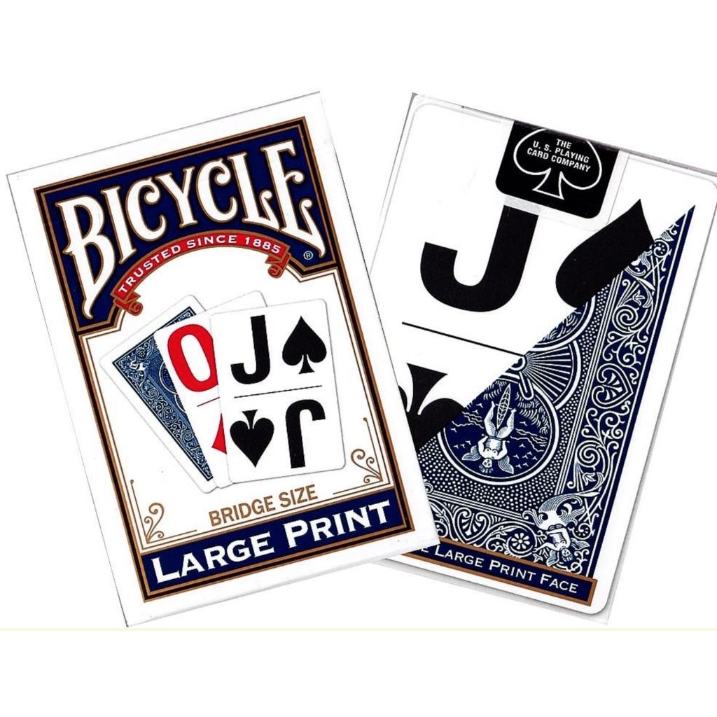 Bicycle Cards Bridge SZ Large Print
