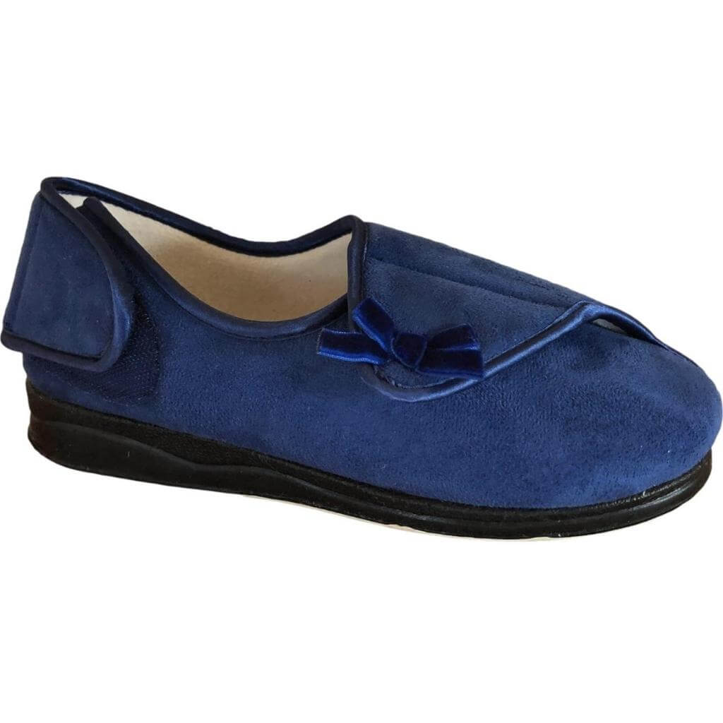Blue Ladies Slippers