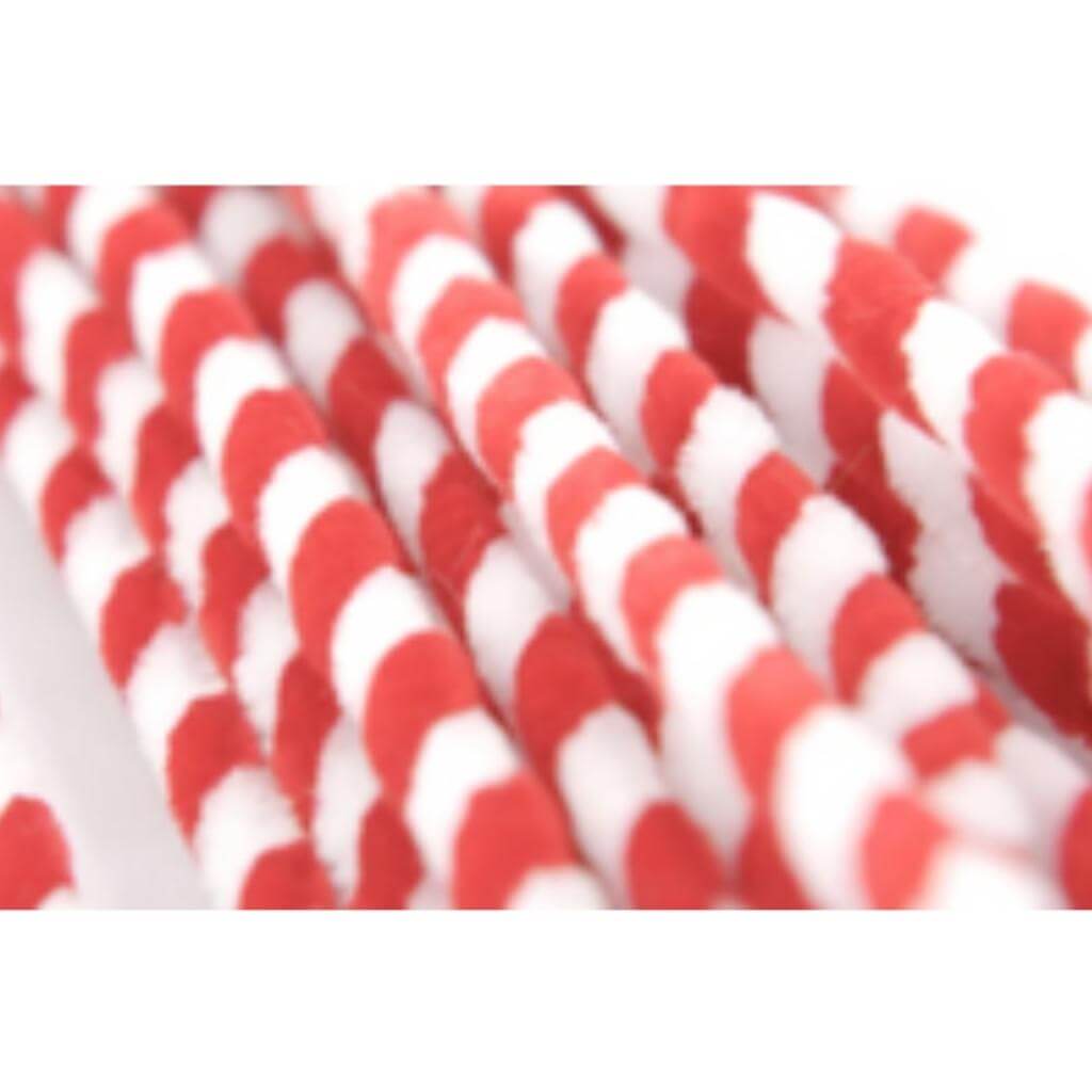 Candy Cane Chenille Stems Pack of 25