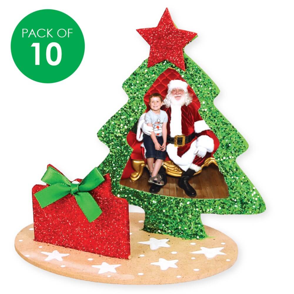 Christmas Diorama Frames Pack of 10