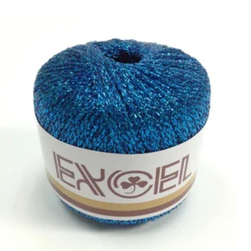 Cobalt Blue Metallic Yarn