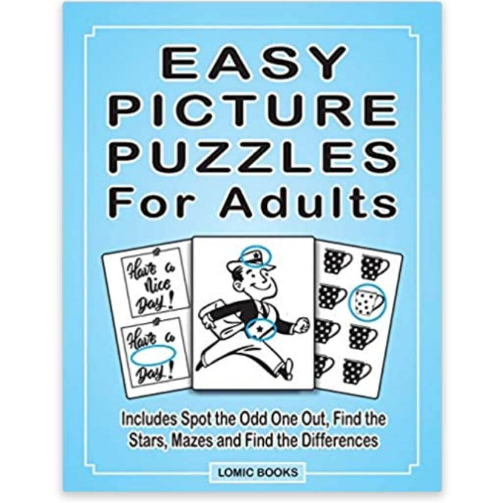 Easy Picture Puzzles for Adults