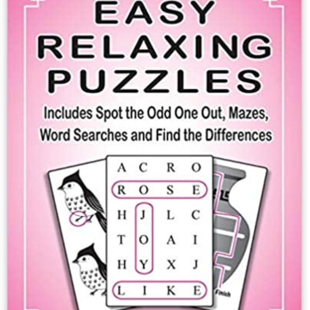 Easy Relaxing Puzzles for Adults: Spot the Odd One Out