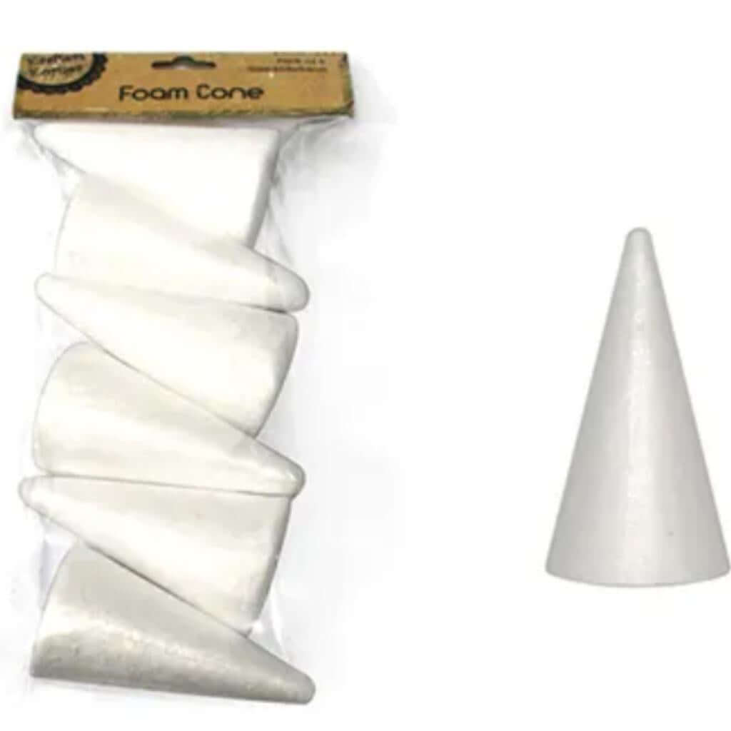 Foam Cones Pack of 6 - Small