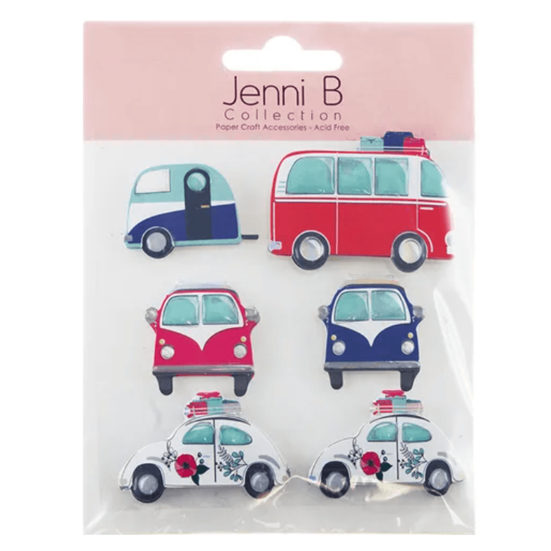 Jenni B Gone Car & Caravan 6 Pieces