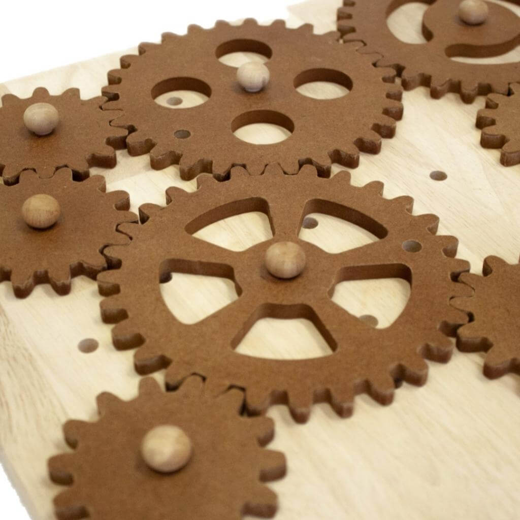 Wooden Gear Puzzle