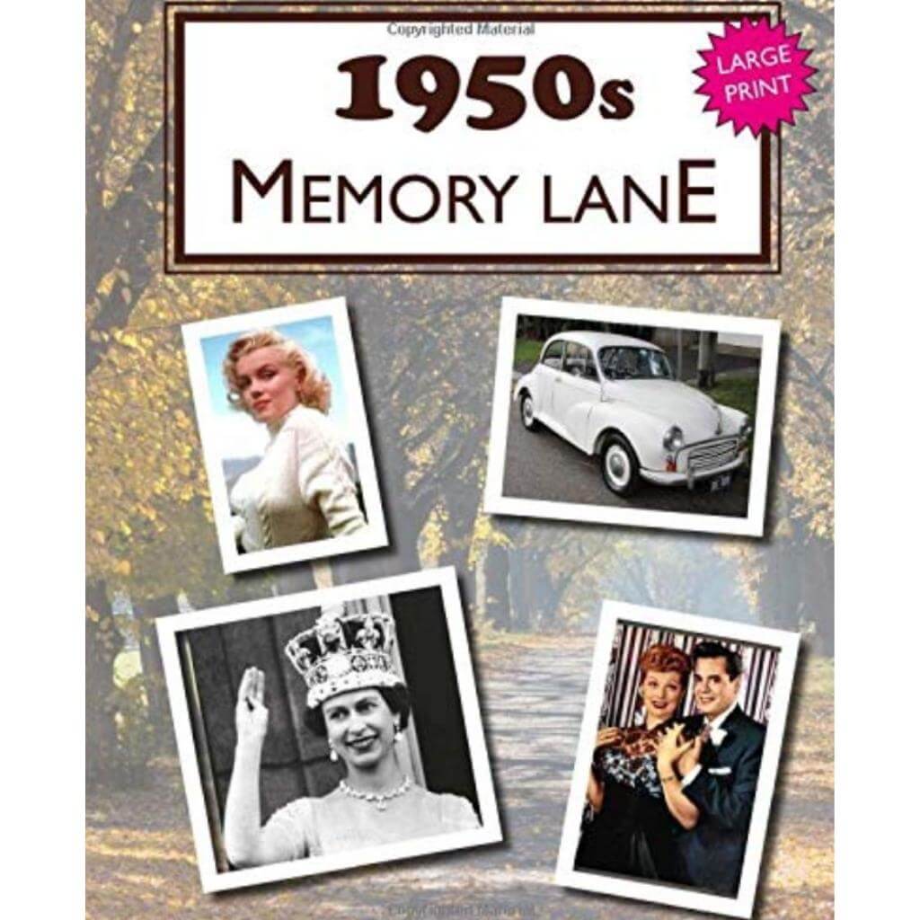 Memory Lane: 1950s - Large Print Book