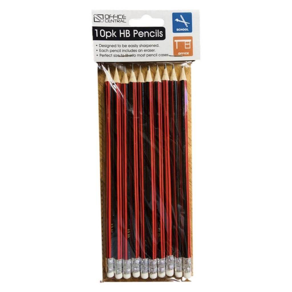 Pack of 10 Pencils