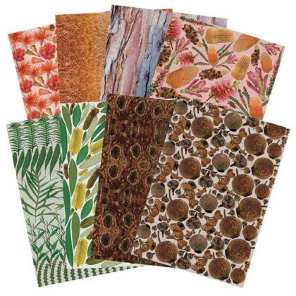 Pattern Paper A4 Plant Designs