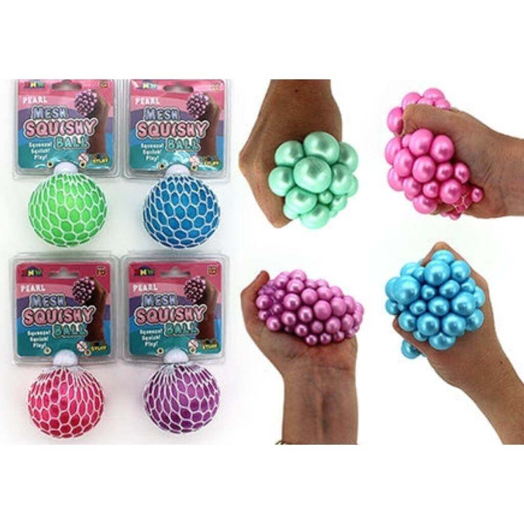 Pearl Mesh Squeeze Ball