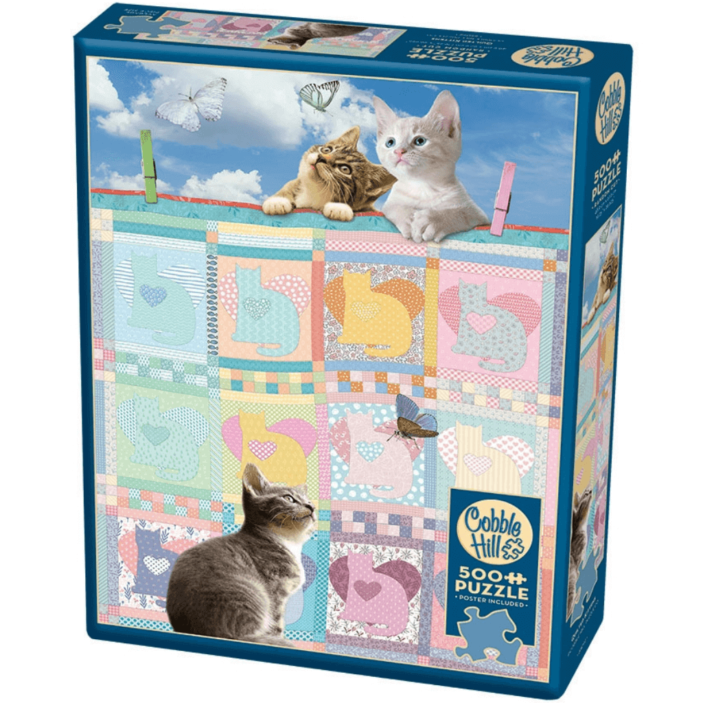 Quilted Kittens 500 Pieces