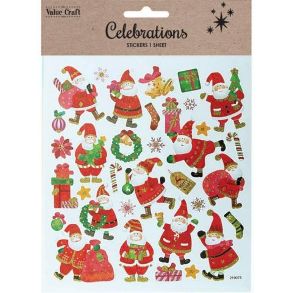 Santa Claus Stickers