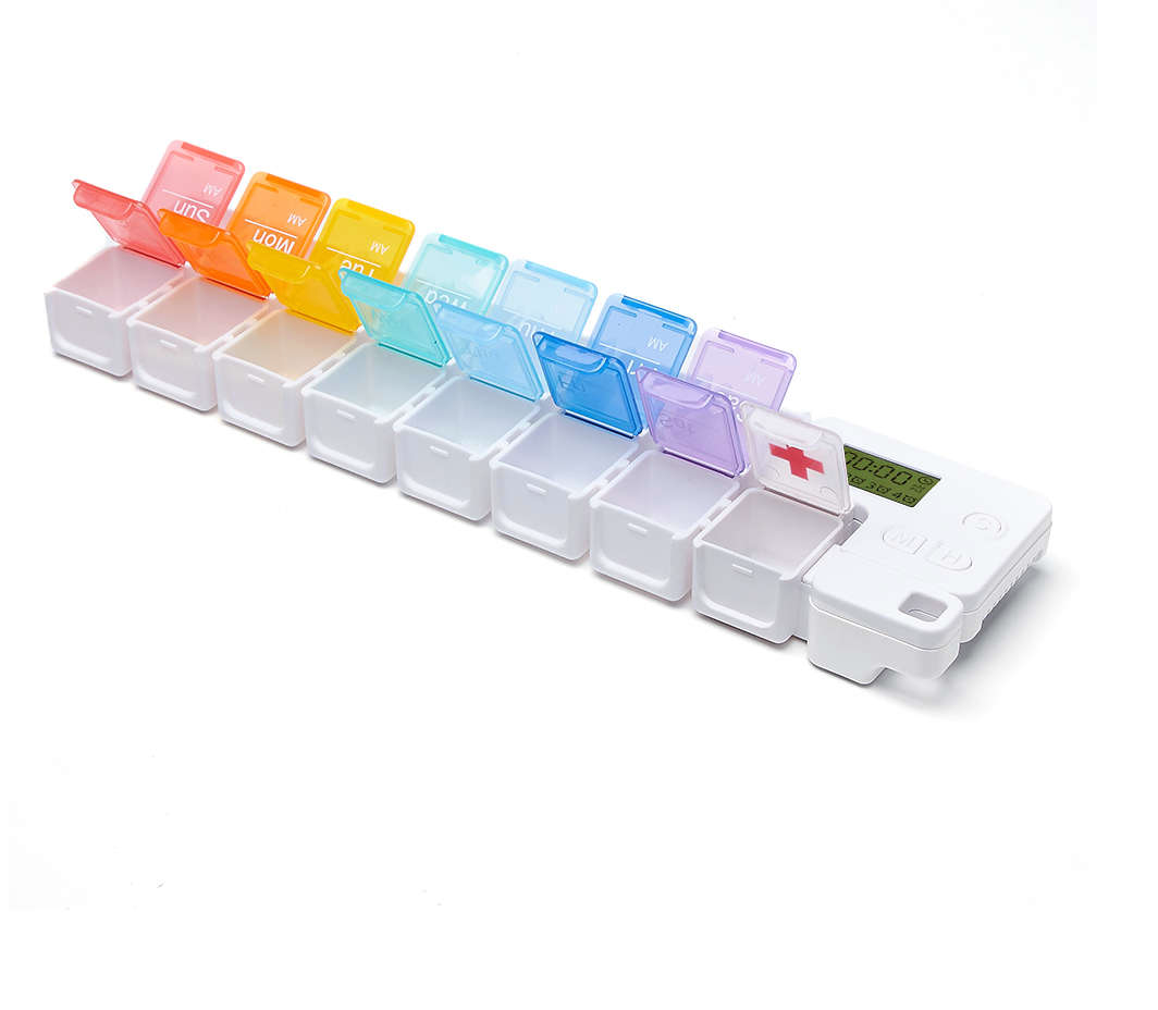 Rainbow Connection Pill Box Timer