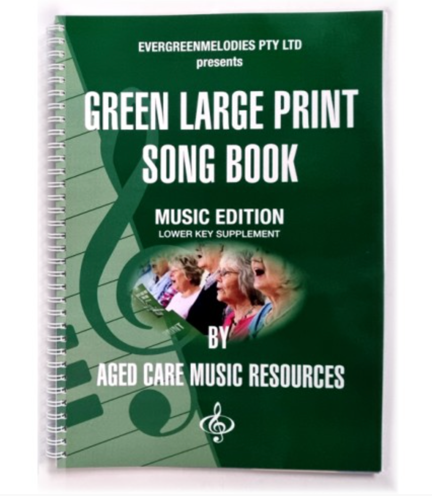 Green Song Book Music Edition Lower Key Supplement