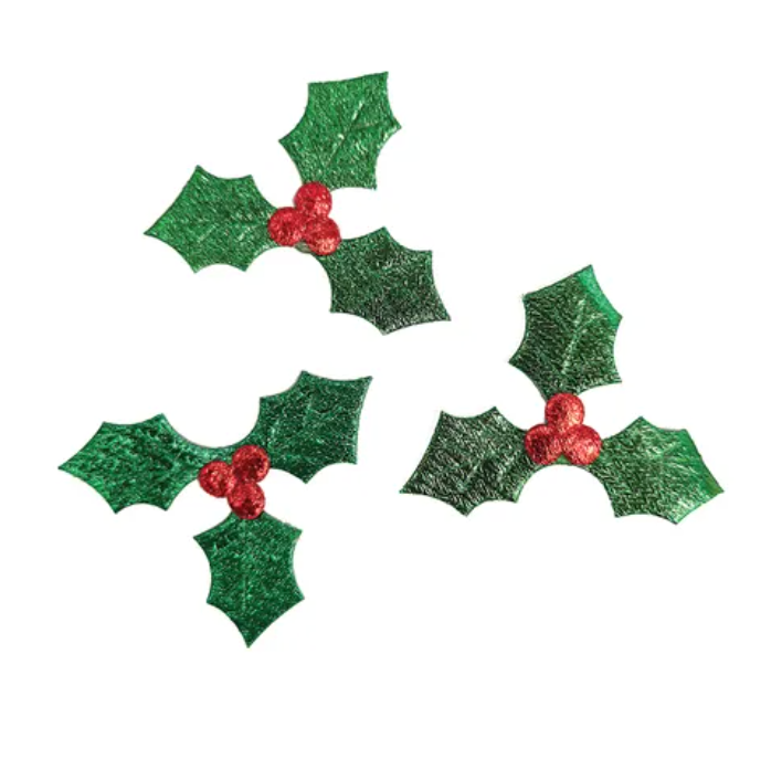 Holly Shapes 30 Pieces
