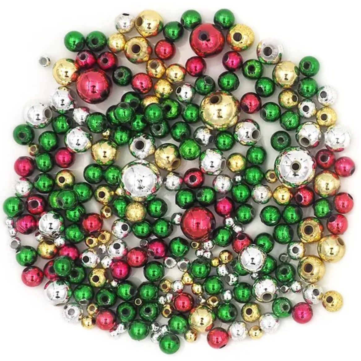 Pearl Beads Christmas Mix