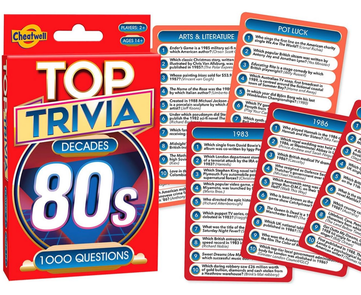 Top Trivia Decades - 80&#39;s